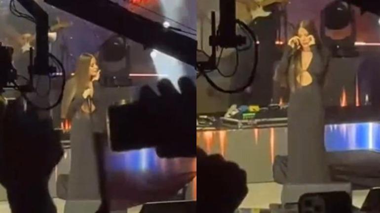 Ablasının ölümünden sonra ilk kez sahnede Simge gözyaşlarına boğuldu
