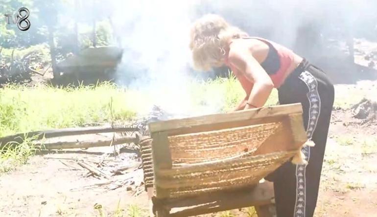 Survivor Meryem çılgına döndü Adada her şeyi ateşe verdi, arkadaşları şaşkınlıkla izledi