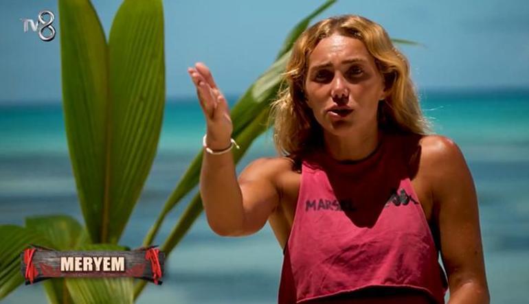Survivor Meryem çılgına döndü Adada her şeyi ateşe verdi, arkadaşları şaşkınlıkla izledi