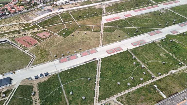 Atatürk Havalimanının son hali görüntüledi Türkiyenin en büyük şehir parkı