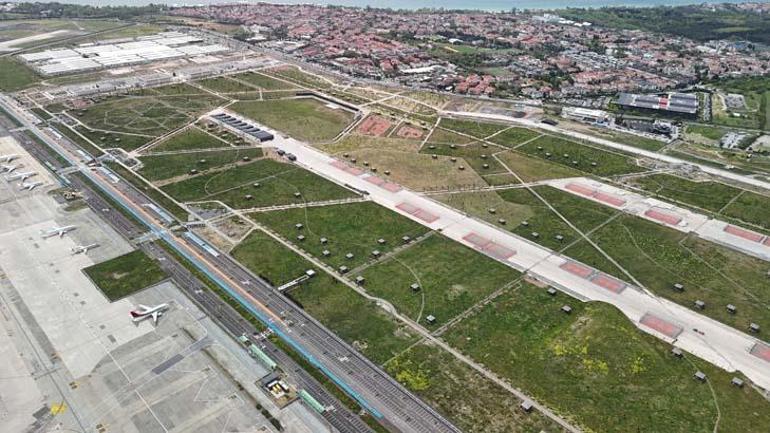 Atatürk Havalimanının son hali görüntüledi Türkiyenin en büyük şehir parkı