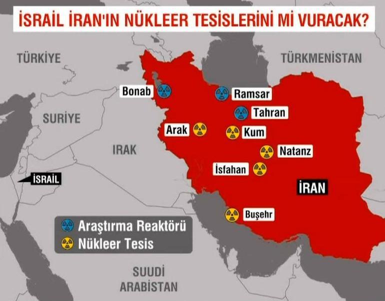 Yeni istihbarat: İsrail, İranın nükleer tesislerine saldırıya hazırlanıyor