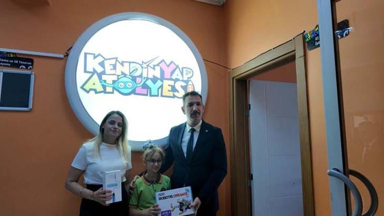 Elison 6745 4üncü sınıf öğrencisi öğrencinin pet şişeden yaptığı proje gündem oldu
