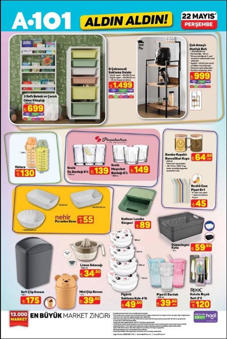A101 AKTÜEL İNDİRİMLERİ 22 MAYIS A101 Aldın Aldın 22 Mayıs aktüel kataloğunda bu hafta hangi ürünler satışa çıkacak Mama Kabı, Su Çeşmesi, Evcil Hayvan Elektrik Süpürges ve Tüy Kurutma Bakım Seti, Cam Su Isıtıcı, Şarjlı Su Pompası...
