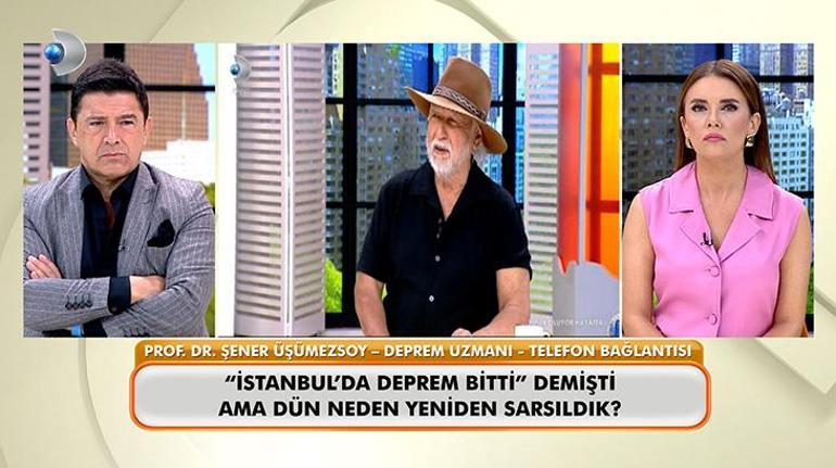 İstanbul yine sallandı Üşümezsoydan yeni açıklama: 1999dan bu yana söylediği hiçbir senaryo çıkmadı