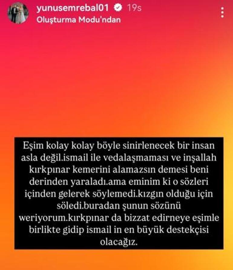 İsmail Balaban - Meryem düellosunda neler yaşandı Meryemin eşi eleme gecesinde yaşananları tek tek anlattı