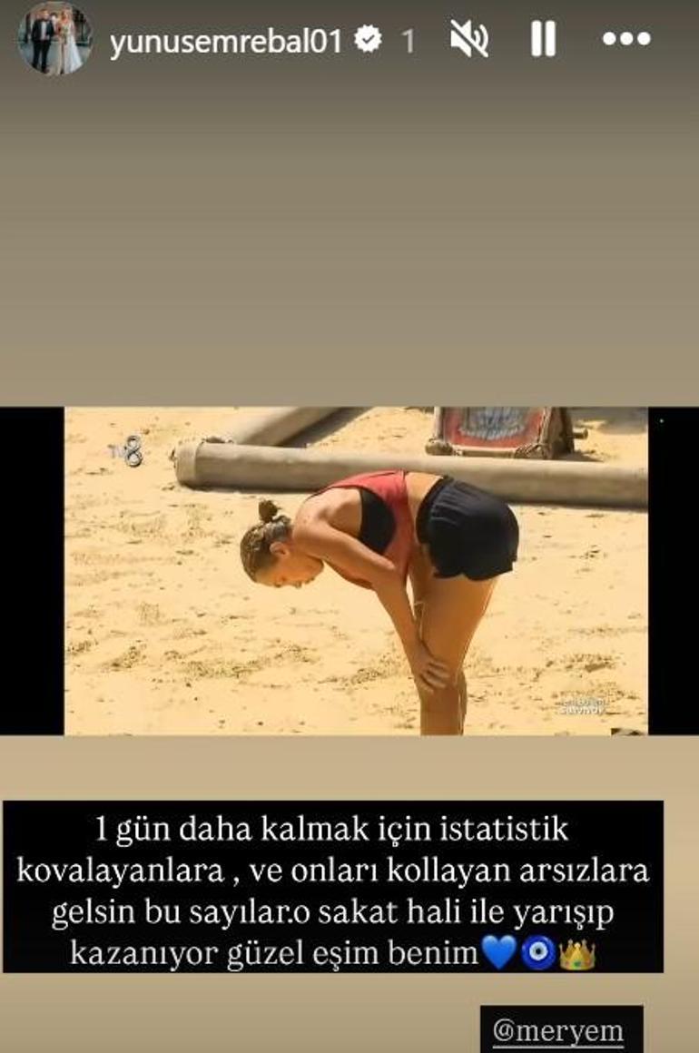 Survivor Meryem Kasapın eşinden Arsız paylaşımı Kime gönderme yaptığı merak konusu oldu
