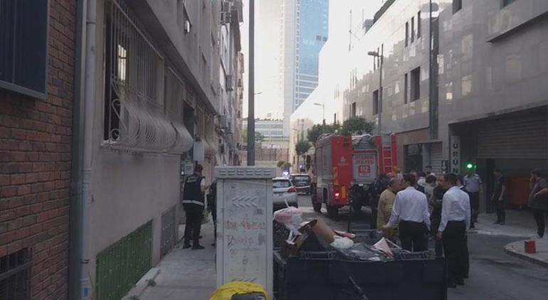 Sişlide apartman yangını 80 yaşındaki kadın hayatını kaybetti