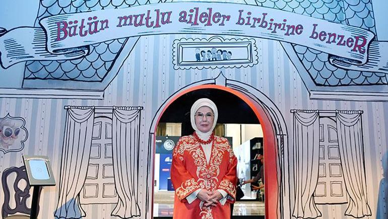 Emine Erdoğan Uluslararası Aile Forumunun kapanış programına katıldı