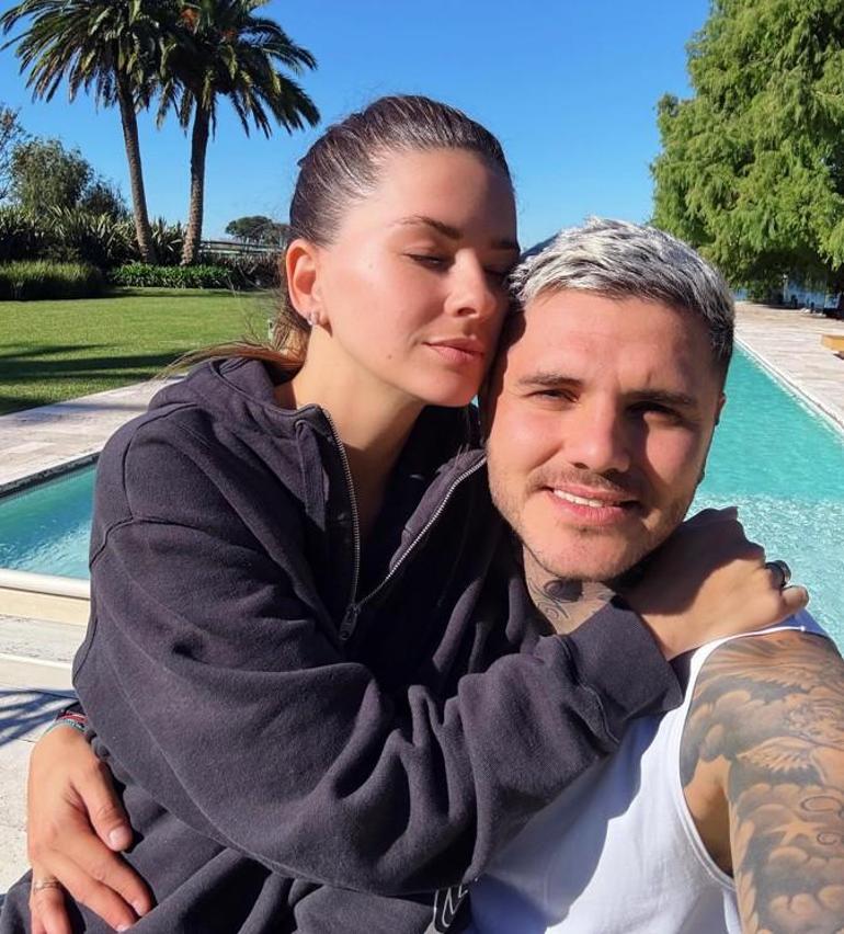 China Suarez ve Icardi aşka geldi Havuz pozları olay oldu