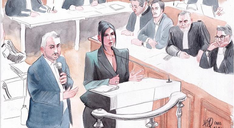 Dünyanın konuştuğu dava Kardashian’ı bağlamışlardı, konuşmakta zorlandı
