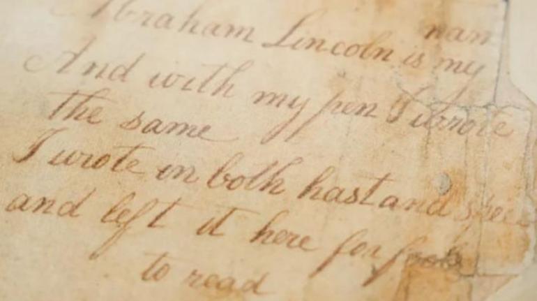 Kanlı eldivenler rekor fiyata satıldı Abraham Lincolnün eşyaları vakfın borçlarını kapatacak