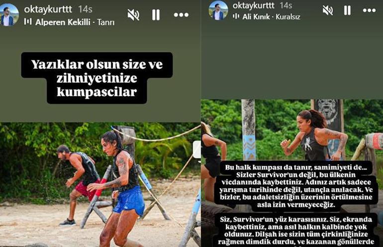 Survivorda Dilşah Kurtun elenmesi olay oldu Kardeşinden Gönüllüler takımına çok sert sözler