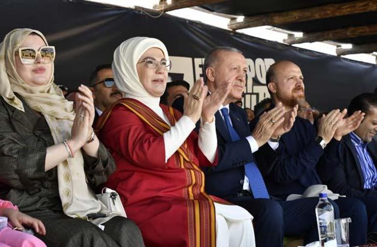 Emine Erdoğandan 7. Etnospor Kültür Festivaline ziyaret