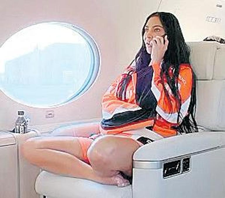 ‘Jet’giller Onun uçağı var, özel mi özel...