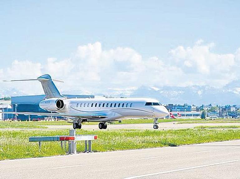 ‘Jet’giller Onun uçağı var, özel mi özel...