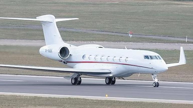 ‘Jet’giller Onun uçağı var, özel mi özel...