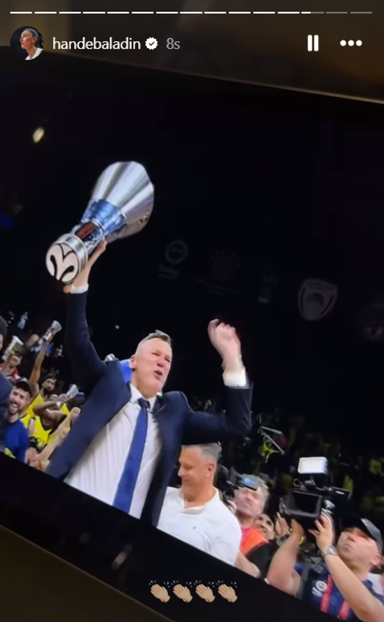 Hande Baladından Fenerbahçe şampiyonluk paylaşımı Alessia Orro’dan Türkçe destek