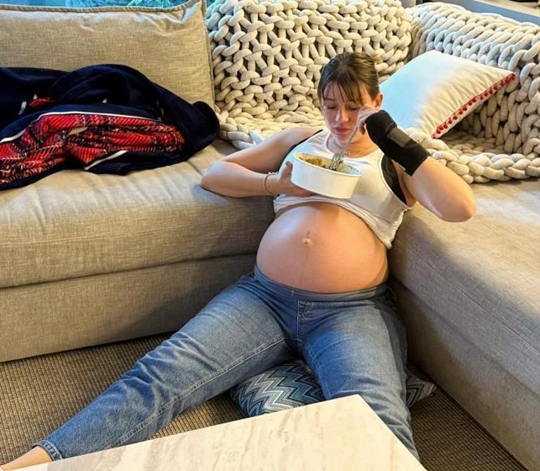 İlk kez anne olmak için gün sayıyor Gizem Karacadan yeni hamilelik pozları