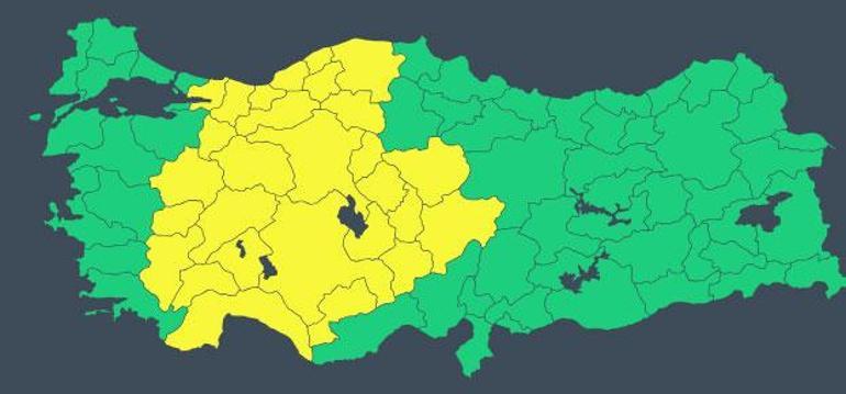 Son dakika... Meteoroloji 28 kent için uyardı Ankara’da şiddetli fırtına: Bir minareye yıldırım düştü