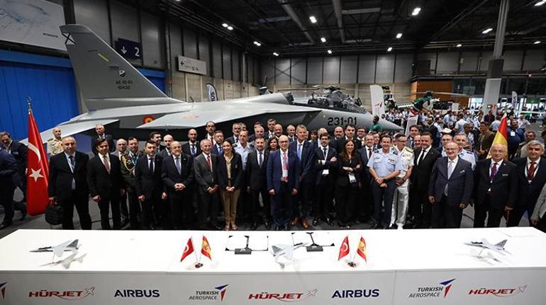 İspanyada Türk savunma sanayii rüzgârı HÜRJET ile başladı, KAAN ile devam edecek