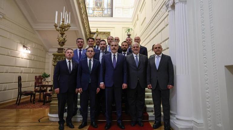 Son dakika Moskovada kritik zirve Putin ile Dışişleri Bakanı Hakan Fidan bir araya geldi