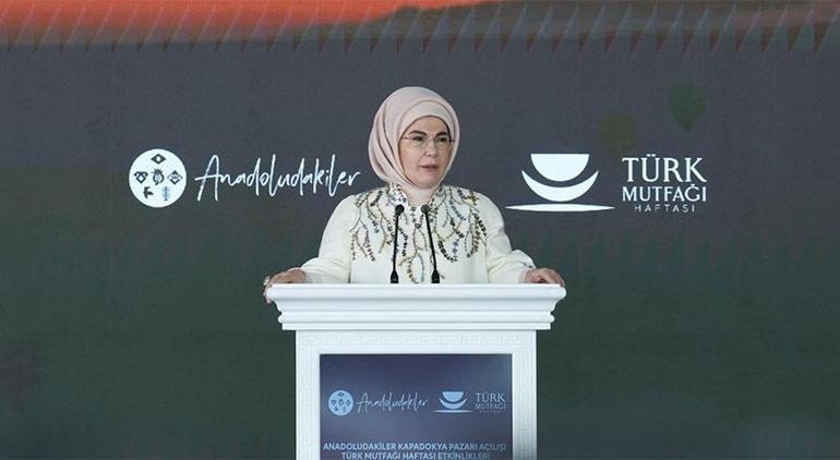 Emine Erdoğan: Türk mutfağı dünya için güçlü bir cazibe merkezi