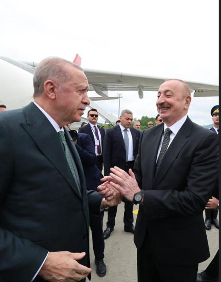 Erdoğan ve Aliyev, Laçın Havalimanını açtı