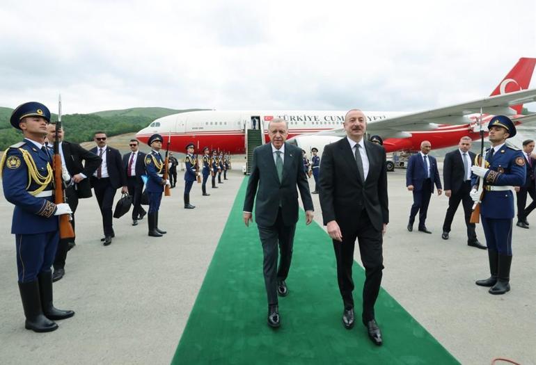 Erdoğan ve Aliyev, Laçın Havalimanını açtı