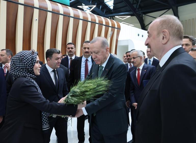 Erdoğan ve Aliyev, Laçın Havalimanını açtı