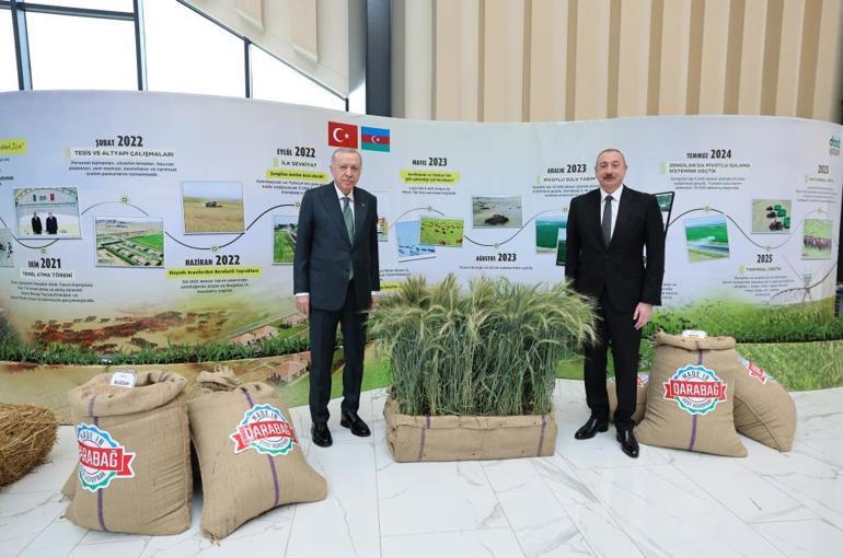 Erdoğan ve Aliyev, Laçın Havalimanını açtı