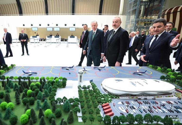 Erdoğan ve Aliyev, Laçın Havalimanını açtı