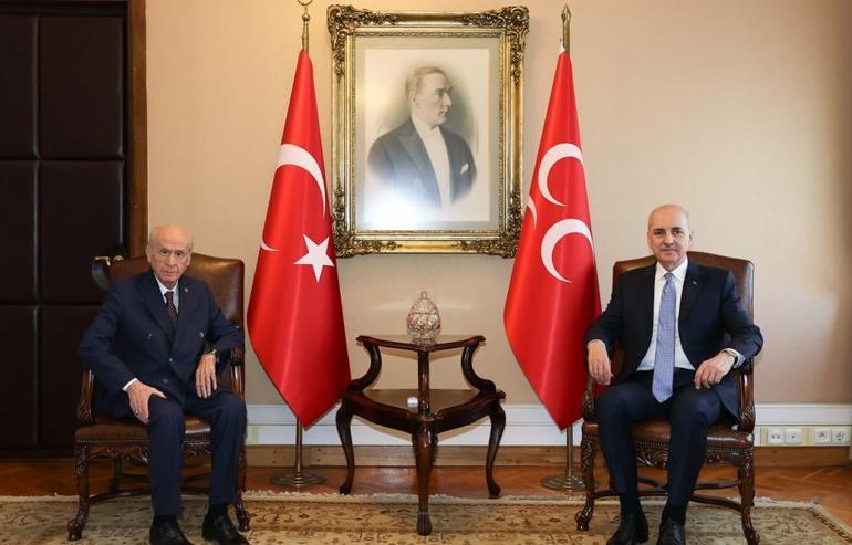 Kurtulmuş-Bahçeli görüşmesi sonrası ilk açıklama Terörsüz Türkiyede yeni süreç