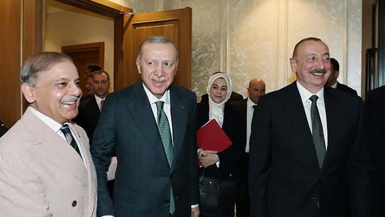 Azerbaycanda üçlü zirve Erdoğan: Ortak hareket kabiliyetimizin geliştirilmesi seçim değil, zaruret