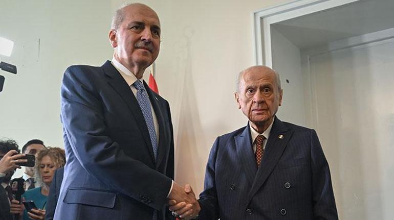 Kurtulmuş-Bahçeli görüşmesi sonrası ilk açıklama Terörsüz Türkiyede yeni süreç