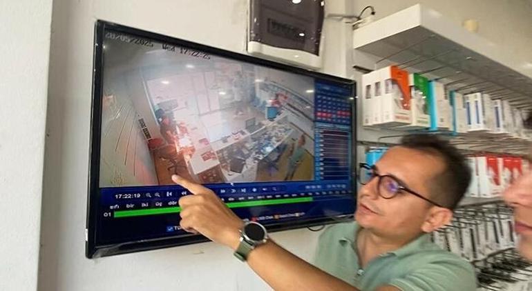 Telefon bataryası bomba gibi patladı Korku dolu anlar anbean kaydedildi
