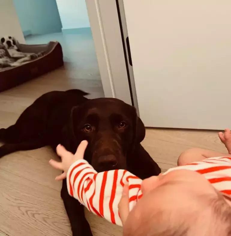 Pınar Denizden yeni paylaşım Bu kez oğlu ve eşine yer verdi: Kas var, kas var...