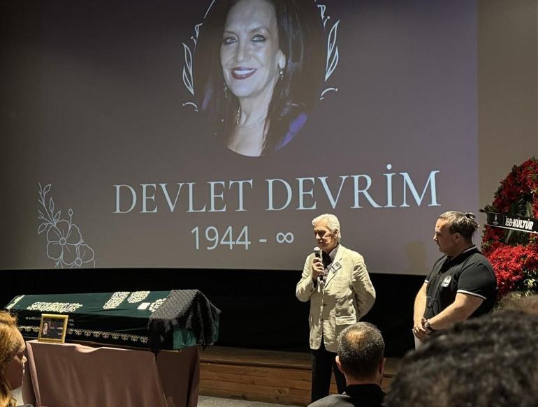 Usta oyuncu Devlet Devrim son yolculuğuna uğurlandı