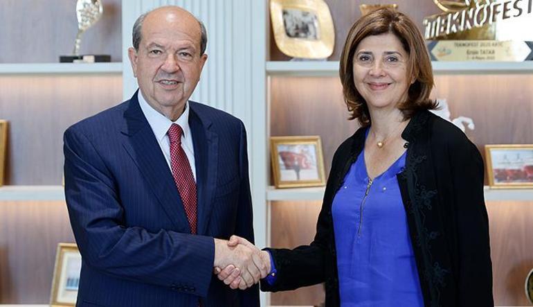 KKTC Cumhurbaşkanı Ersin Tatar: Rumların tehdit ve şantajlarına asla prim vermeyeceğim