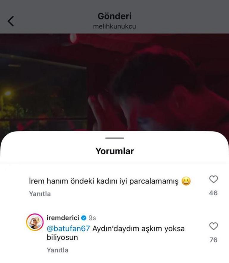 İrem Derici kıskançlık krizine girdi, olay yorum Beni delirtmeyin