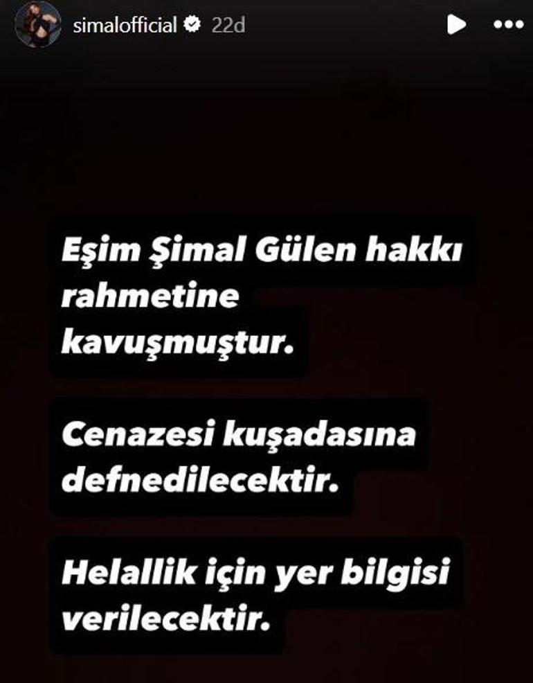 Şarkıcı Şimal son yolculuğuna uğurlandı Eşi gözyaşlarına boğuldu