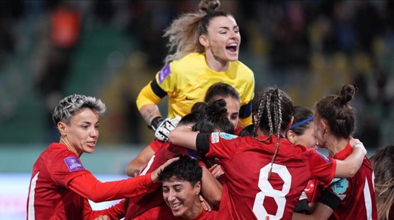 MAÇ ÖZETİ: Türkiye-İrlanda Cumhuriyeti Kadınlar UEFA Uluslar B Ligi 2. grup maçı kaç kaç bitti