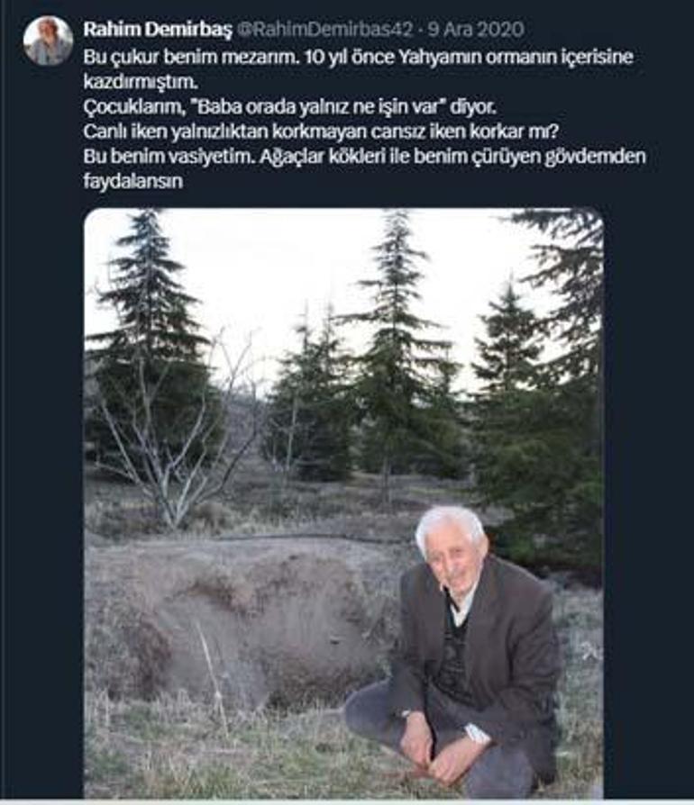 İlk adımı 1998 yılında attı, tarihe geçti Vasiyeti gerçek oldu