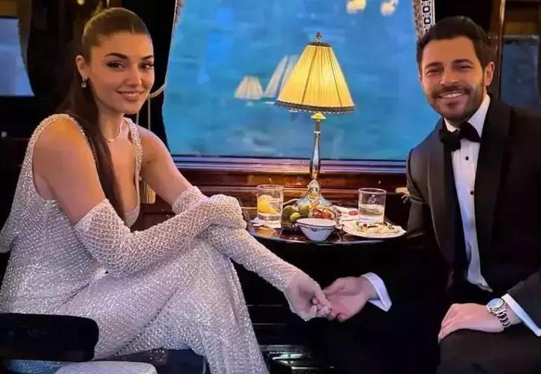 Paylaşmaya doyamadı Hande Erçelden maviler içinde yeni poz