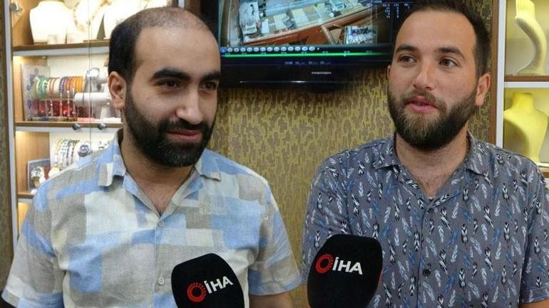 Kuyumcuyu soymaya kalktı... Çalışan sandalye fırlattı
