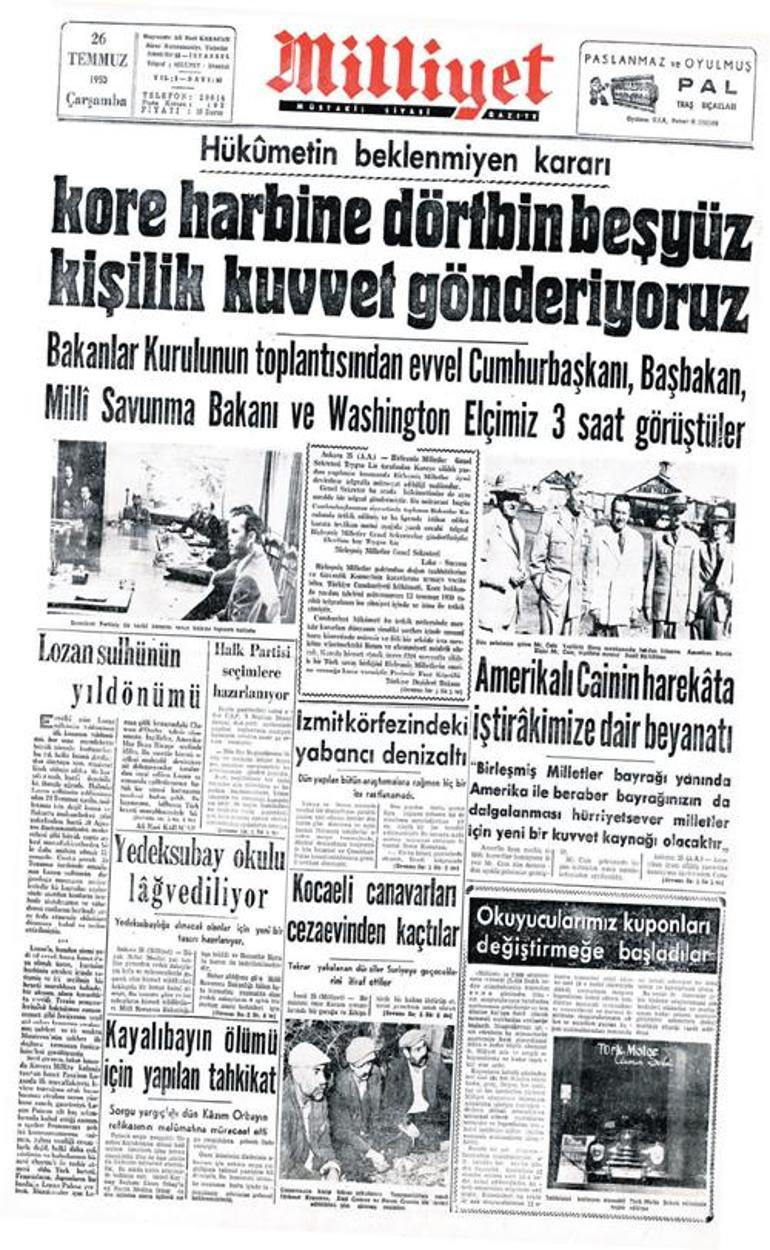 Türk askeri Kore’de
