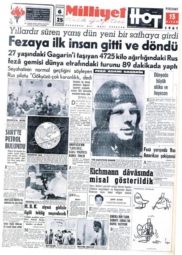 Fezaya ilk insan çıktı