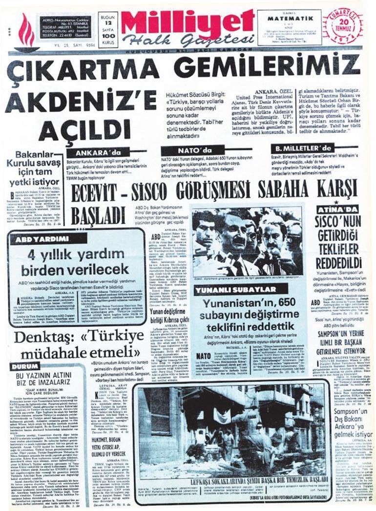 Kıbrıs Barış Harekatı başladı