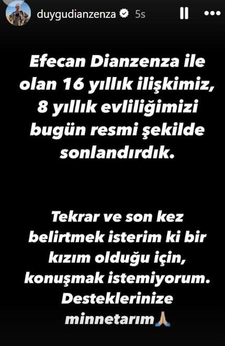 Survivor Efecanın 8 yıllık evliliği resmen sona erdi Boşanma sonrası dikkat çeken açıklama