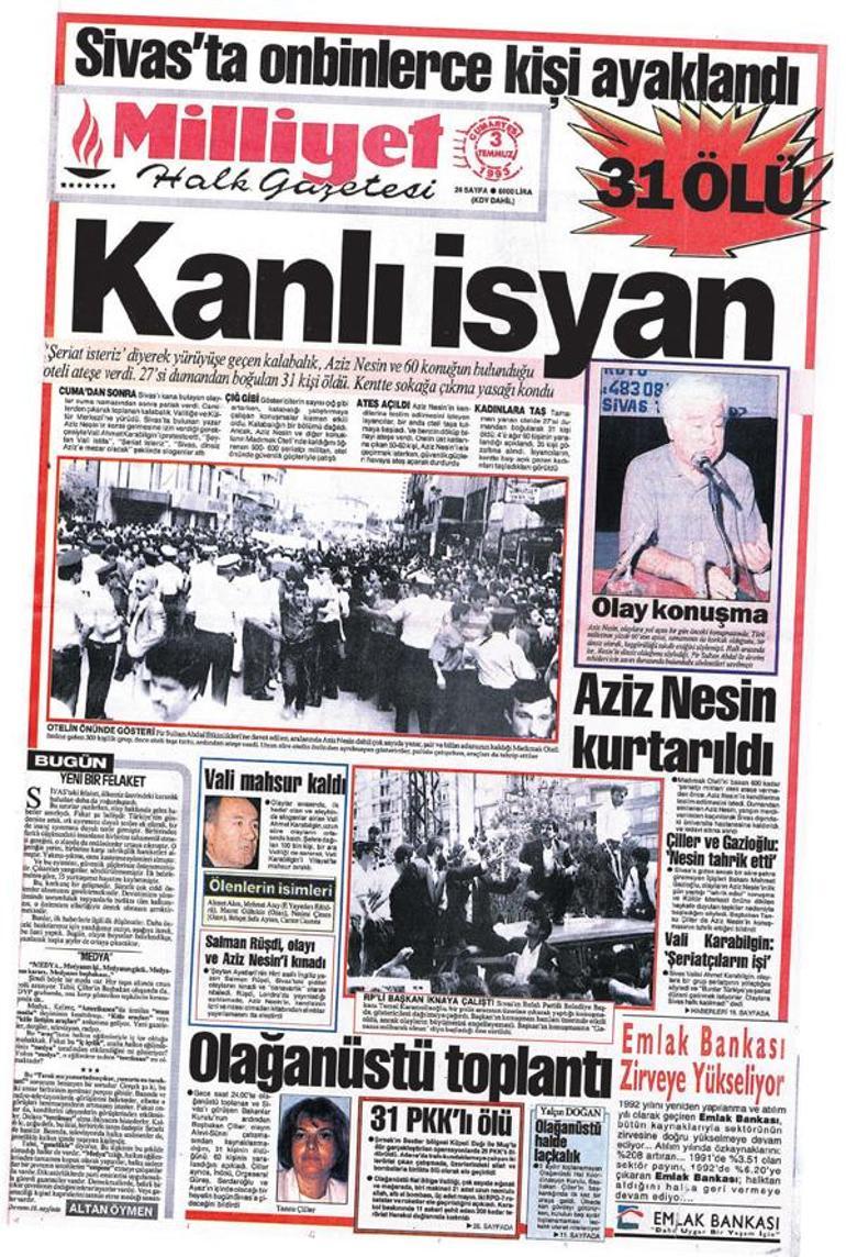 Yürekler yandı